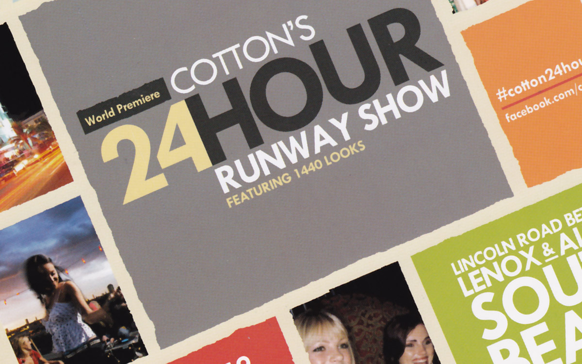 Cotton 24hr fashion show in Miami